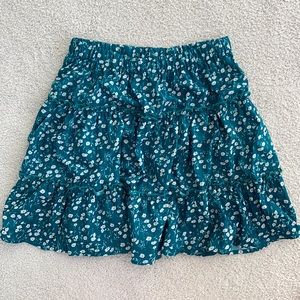 Floral Mini Skirt